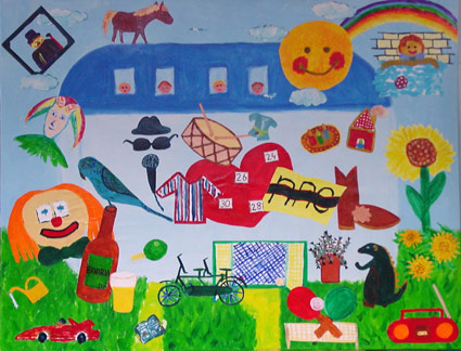 workshop schilderen met familieleden